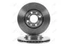 Диск гальмівний передній (кратно 2) (D=259.5mm) Renault Clio (05-), Logan (04-,07-),Megane (03-)/Nissan Micra (03-10,16-) AYD 10-50163 (фото 1)