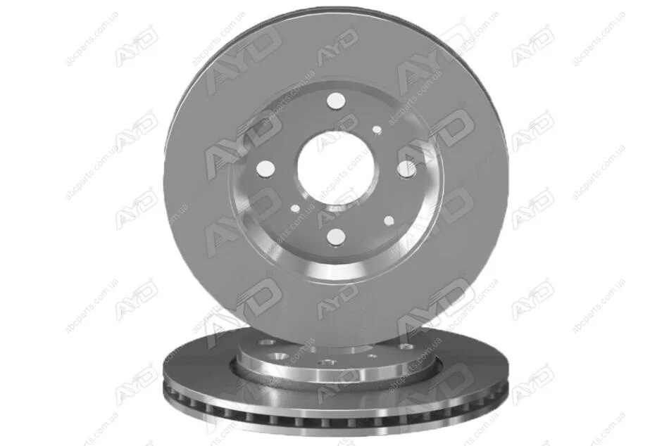 Диск гальмівний передній (кратно 2) (D=247mm) CITROEN C1 (05-), PEUGEOT 107 (05-), TOYOTA AYGO (05-) AYD 10-50164 (фото 1)