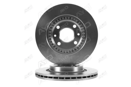 Диск гальмівний передній (кратно 2) (D=258.8mm) RENAULT MEGANE (-04), CLIO (-16), LOGAN (04-), SANDERO (13-) AYD 10-50166
