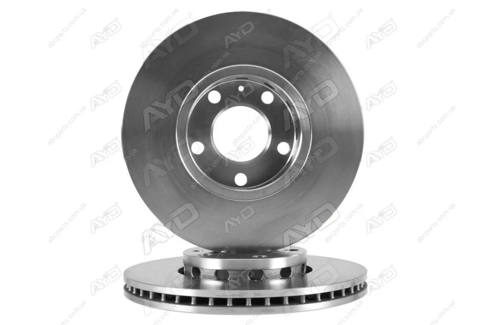 Диск тормозной передний (кратно 2) (D=288mm) AUDI A4 (95-), A6 (97-05), SKODA SUPERB (02-08)/VW PASSAT (96-05) AYD 10-50187 (фото 1)