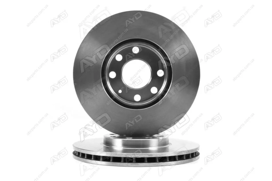 Диск тормозной передний (кратно 2) (D=256mm) OPEL ASTRA F,G Фургон (93-01,98-09) AYD 10-50191 (фото 1)