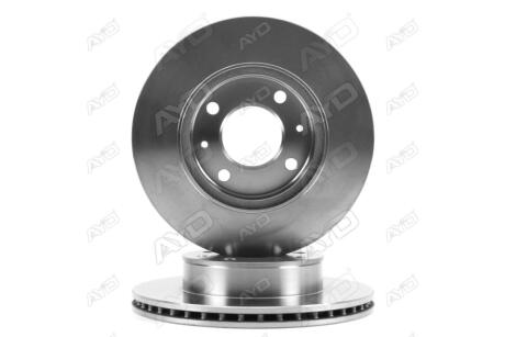 Диск гальмівний передній (кратно 2) (D= 241mm) HYUNDAI i10 (PA) (10/07-), KIA PICANTO (04-) AYD 10-50194