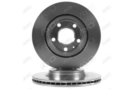 Диск тормозной передний (кратно 2) (D=279.8mm) AUDI A4 B5,B6,B7 (-08), SEAT EXEO (08-), VW PASSAT B5 (-01) AYD 10-50277