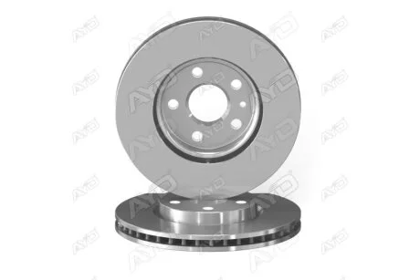 Диск тормозной передний (кратно 2) (D=321mm) OPEL INSIGNIA A (08-17)/CHEVROLET CAMARO (11-), MALIBU (12-) AYD 10-50287