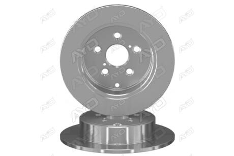 Фото 1 - диск тормозной задний (кратно 2) (D=280mm) TOYOTA AVENSIS (-11) AYD 10-50302 Диск тормозной задний (кратно 2) (D=280mm) TOYOTA AVENSIS (-11) AYD 10-50302 (фото 1)