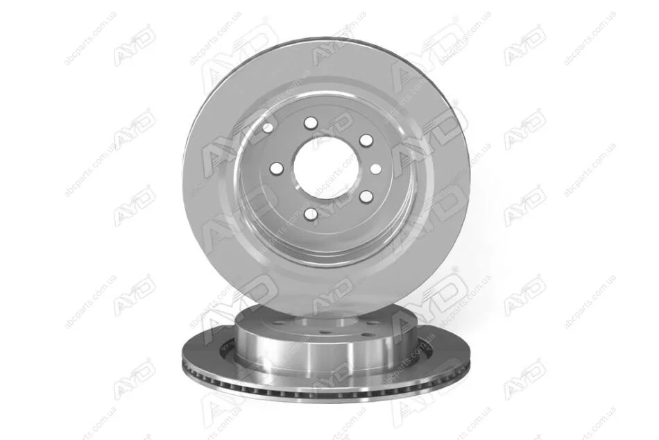 Диск тормозной задний (кратно 2) (D=350mm) LAND ROVER DISCOVERY (L319) (04-09,09-18), SPORT (L320) (05-13) AYD 10-50323 (фото 1)