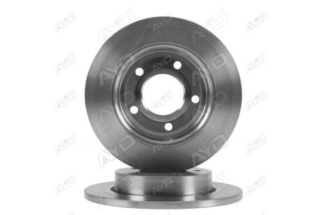 Диск гальмівний задній (кратно 2) (D= 264.75mm) MAZDA 3 (BL, BK) (-14) AYD 10-50337