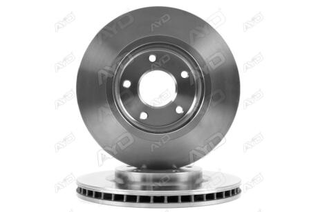 Диск тормозной передний (кратно 2) (D=295.75mm) NISSAN LEAF (10-), X-TRAIL III (T32) (13-), RENAULT KADJAR (15-) AYD 10-50353