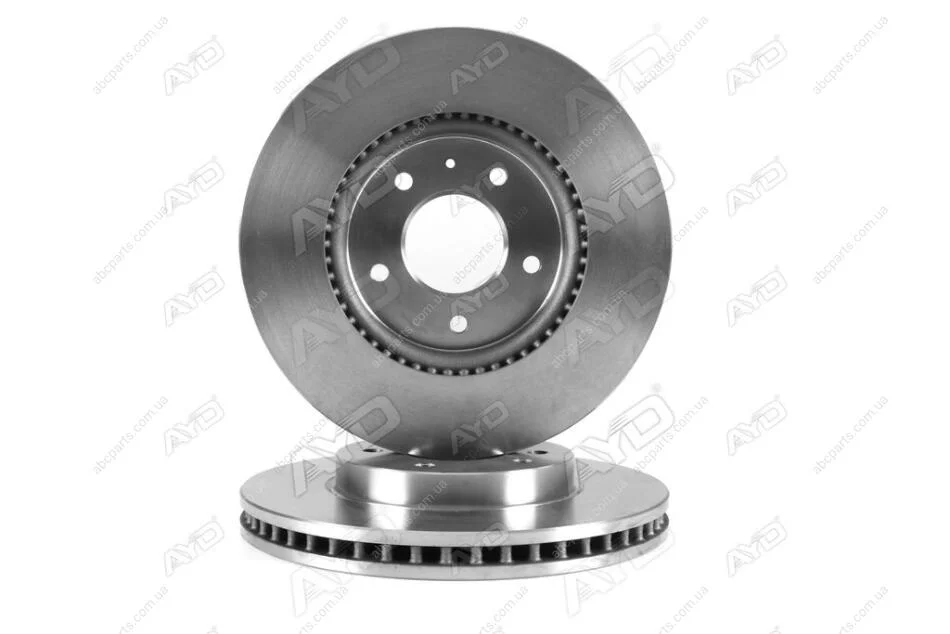 Диск тормозной передний (кратно 2) (D=296mm) CHEVROLET CAPTIVA (06-), OPEL ANTARA (06-) AYD 10-50380 (фото 1)