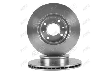 Диск тормозной передний (кратно 2) (D=256mm) HYUNDAI GETZ (TB) (02-) AYD 10-50451
