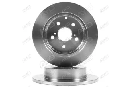 Диск гальмівний задній (кратно 2) (D= 281mm) TOYOTA RAV 4 IV VAN (A4) (12/12-11/18) AYD 10-50480