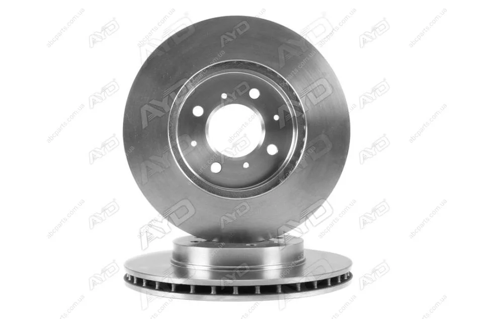 Диск тормозной передний (кратно 2) (D=262mm) HONDA JAZZ (07-,13-), CIVIC V,VI,VII, CRX (92-98) AYD 10-50506 (фото 1)
