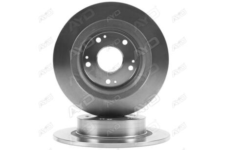 Диск гальмівний задній (кратно 2) (D= 281.8mm) HONDA ACCORD VIII, IX, CIVIC VIII (05-) AYD 10-50554