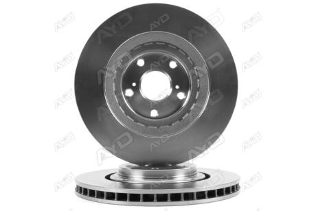 Диск гальмівний передній (кратно 2) (D=328mm) TOYOTA RAV 4 IV (12-), CAMRY V7 (17-) AYD 10-50581