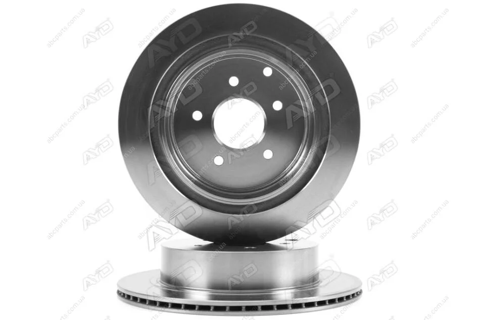 Диск гальмівний задній (кратно 2) (D= 308mm) NISSAN MURANO II (Z51) (10/07-09/14), PATHFINDER IV (12-) AYD 10-50586 (фото 1)