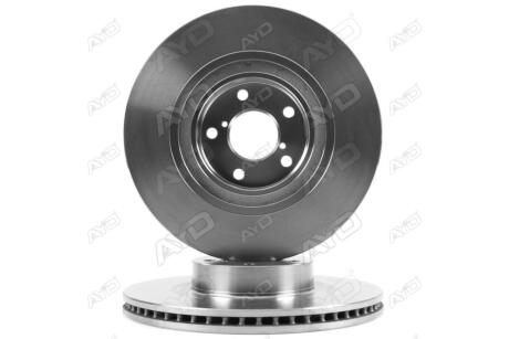 Диск гальмівний передній (кратно 2) (D=293.5mm) SUBARU IMPREZA(07-), FORESTER (02-), LEGACY (03-) AYD 10-50616