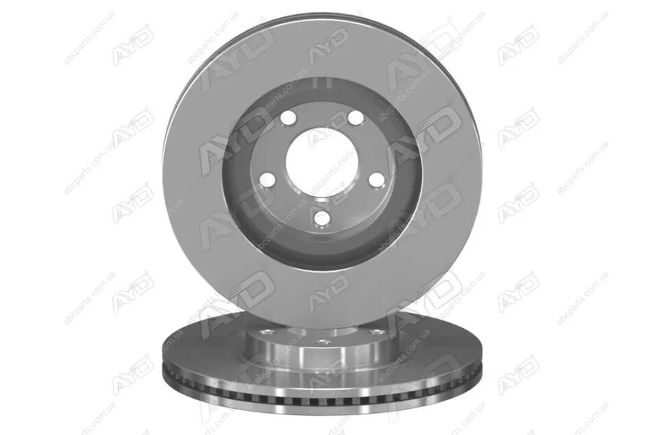 Диск гальмівний передній (кратно 2) (D=319,7mm) FORD USA EDGE (06-), MAZDA CX-7, CX-9 (10-50639) AYD '1050639 (фото 1)