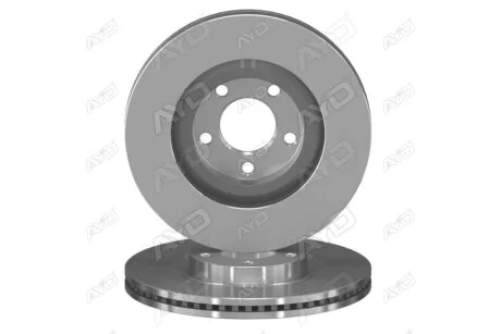 Диск гальмівний передній (кратно 2) (D=319,7mm) FORD USA EDGE (06-), MAZDA CX-7, CX-9 (10-50639) AYD '1050639