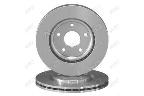 Диск гальмівний передній (кратно 2) (D=330mm) DODGE JOURNEY VAN (JC) (06/08-) AYD 10-50686