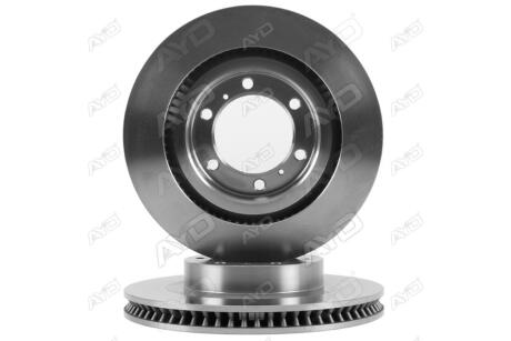 Диск тормозной передний (кратно 2) (D= 338mm) TOYOTA LAND CRUISER PRADO (J15) (07/09-) AYD 10-50792