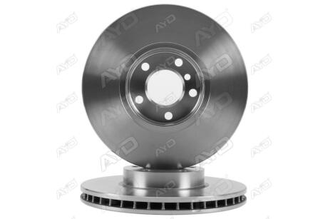 Диск гальмівний (кратно 2) передній (D=332mm) BMW X5 (E70, F15. F85) (06-), X6 (E71. E72, F16. F86) (07-) AYD '1050817