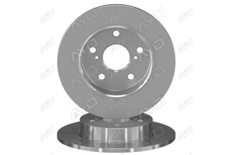 Фото диск тормозной задний (кратно 2) (D= 274mm) TOYOTA COROLLA (E21) (01/19-) AYD 10-51079 Диск тормозной задний (кратно 2) (D= 274mm) TOYOTA COROLLA (E21) (01/19-) AYD 10-51079