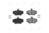 Колодки тормозные передние (с болтами) Renault (LS) (04-), Stepway (07-), Clio II (BB0/1/2, CB0/1/2) (98-) PREMIUM (1160008A) AYD '1160008A (фото 1)