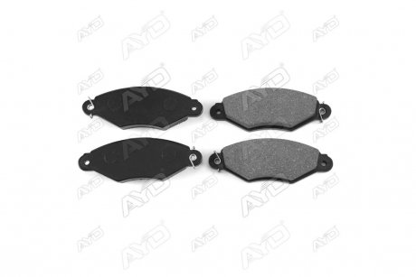 Колодки тормозные передн RENAULT KANGOO (FC0/1) (97-), CITROEN XSARA (N1), PEUGEOT306 (7B, N3, N5) AYD 11-60014BC