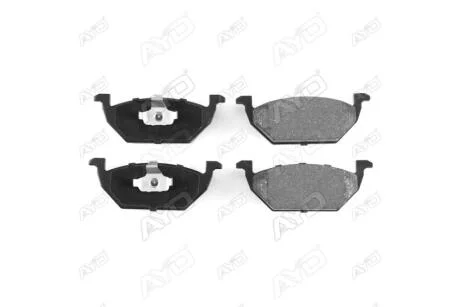 Колодки тормозные передние VW Beetle (-19), Golf (04-), Jetta (08-), Audi A1, A3, Octavia (-10) PREMIUM (1160022A) AYD '1160022A