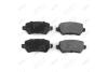 Колодки гальмівні задні Opel Astra H,G (04-), Zafira (05-), Meriva B (10-) PREMIUM (11-60027C) AYD '1160027C (фото 1)