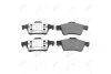 Колодки тормозные передн RENAULT LAGUNA II (01-07), ESPACE IV (02-), NISSAN PRIMERA (P12) (02-) AYD 11-60030BA (фото 1)