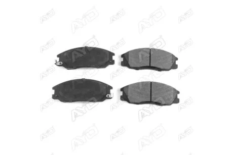 Колодки гальмівні передн SSANGYONG KYRON (05-), REXTON / REXTON II (GAB), ACTYON SPORTS (05-) AYD 11-60034BA