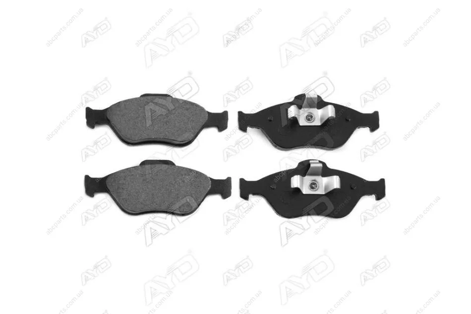 Колодки гальмівні передні Ford Fiesta (-14), Mazda 121 (-02) PREMIUM (1160037A) AYD '1160037A (фото 1)