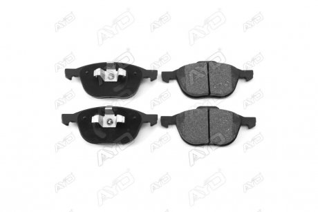 Колодки тормозные передн FORD ECOSPORT (11-), KUGA (08-), FOCUS II,III, C-MAX (08-), MAZDA 3 (BK), 5 (CW) AYD 11-60042BA