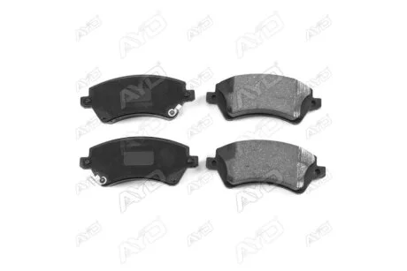 Колодки гальмівні передн TOYOTA COROLLA (E12) (00-08) AYD 11-60043BB