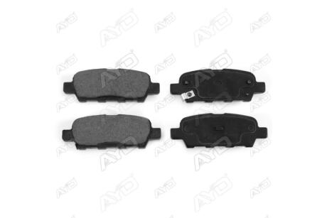 Колодки гальмівні задні Nissan Qashqai (J10,JJ10) (06-13), X-Trail (I-III), Leaf (10-) PREMIUM AYD '1160047A