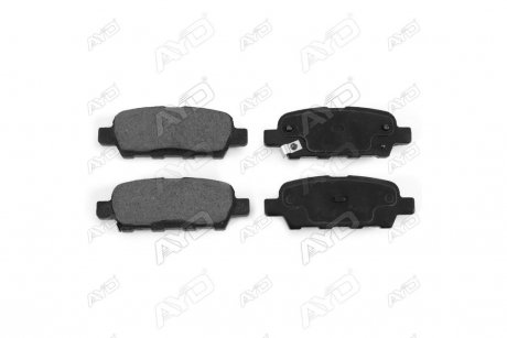 Колодки тормозные задн NISSAN QASHQAI / QASHQAI +2 I (J10,JJ10) (06-13) AYD 11-60047BA