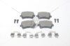 Колодки тормозные задние (с болтами, прижимными элементами) VW Golf V, VI, Passat B6, Skoda Octavia III (5E5,5E6) (12-) PREMIUM AYD '1160048D (фото 3)