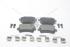 Колодки тормозные задние (с болтами, прижимными элементами) VW Golf V, VI, Passat B6, Skoda Octavia III (5E5,5E6) (12-) PREMIUM AYD '1160048D (фото 7)