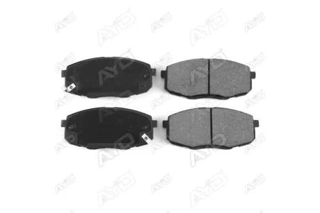 Колодки гальмівні передні Hyundai Kona (17-), I30 (07-), KIA Ceed (06-) PREMIUM (1160049A) AYD '1160049A