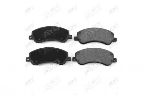 Колодки гальмівні передн VW AMAROK (S1B, S6B, S7B) (11-) AYD 11-60060BA