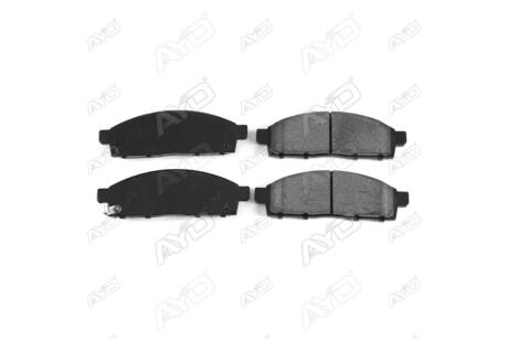 Колодки гальмівні передні Mitsubishi L200 (KAT, KBT) (04-15) PREMIUM AYD '1160062A