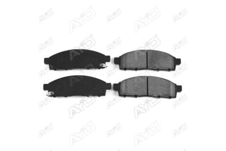 Колодки гальмівні передні Mitsubishi L200 (KAT, KBT) (04-15) PREMIUM AYD '1160062B