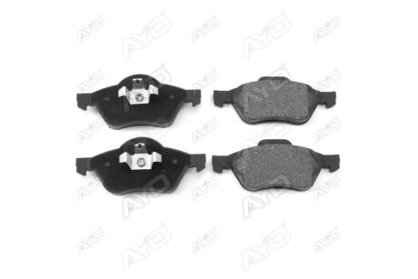 Колодки тормозные передн RENAULT SCENIC (-10), MEGANE II (-12), CLIO III (-14) AYD 11-60063A