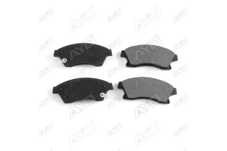 Колодки гальмівні передн CHEVROLET CRUZE (09-), AVEO (T250, T255, T300), OPEL ASTRA J,H AYD 11-60075BA