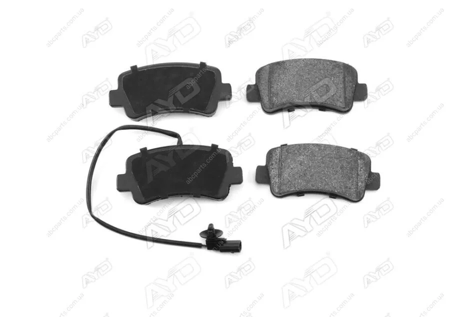 Колодки тормозные задние (с датчиком - 1шт) Renault Master III, Opel Movano (10-), Nissan NV400 (11-) PREMIUM (1160077A) AYD '1160077A (фото 1)