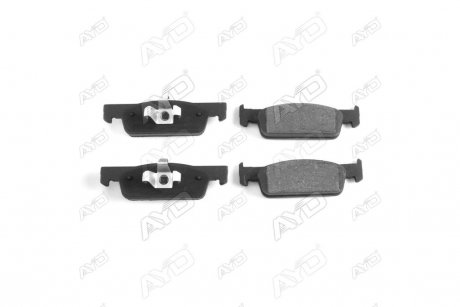 Колодки тормозные передн RENAULT LOGAN II (K8), STEPWAY II (L8), CLIO IV (BH, KH), THALIA III (L8), SMART FORTWO (453) AYD 11-60084BA