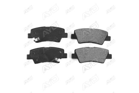 Колодки гальмівні задні Ssangyong Actyon Sport (05-), Korando (10-), Hyundai Tucson (04-) PREMIUM AYD '1160093A
