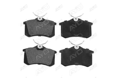 Колодки гальмівні задні Audi A4 B6, A6 C5, Citroen C2, C3, C4, Skoda Fabia (-08), VW Passat B3, B4, B5 PREMIUM AYD '1160100B