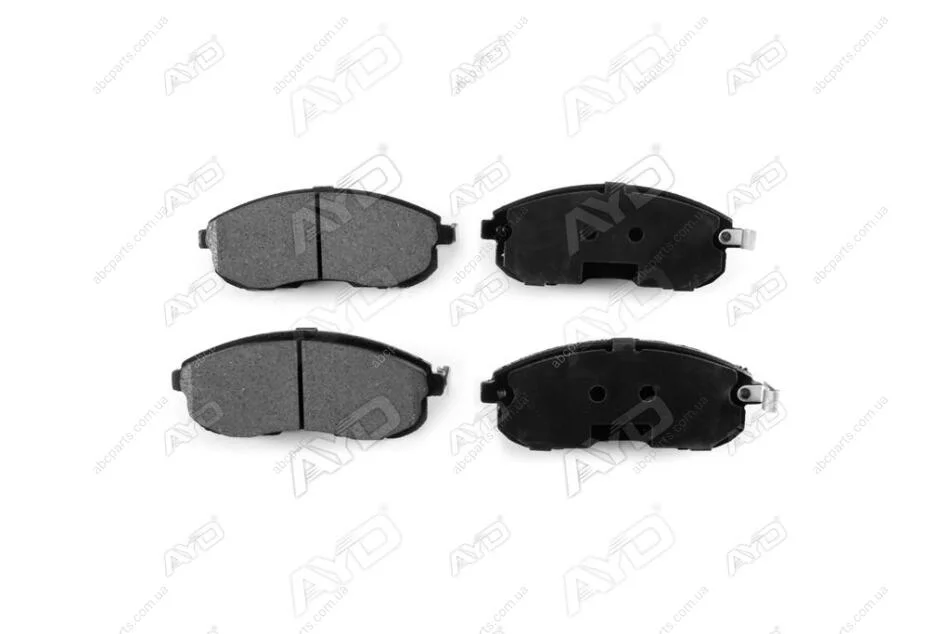 Колодки тормозные передн NISSAN TIIDA (04-), TEANA I, II, JUKE (F15) (10-), MAXIMA (-03) AYD 11-60108BA (фото 1)
